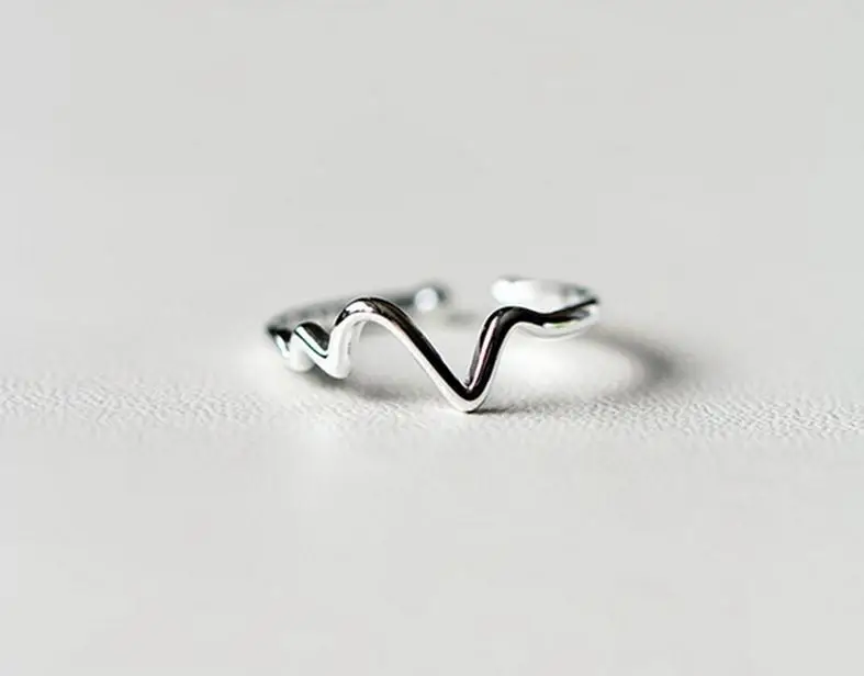 Hot sell fashion simple design women 925 sterling silver ladies`finger rings jewelry wholesale birthday gift | Украшения и