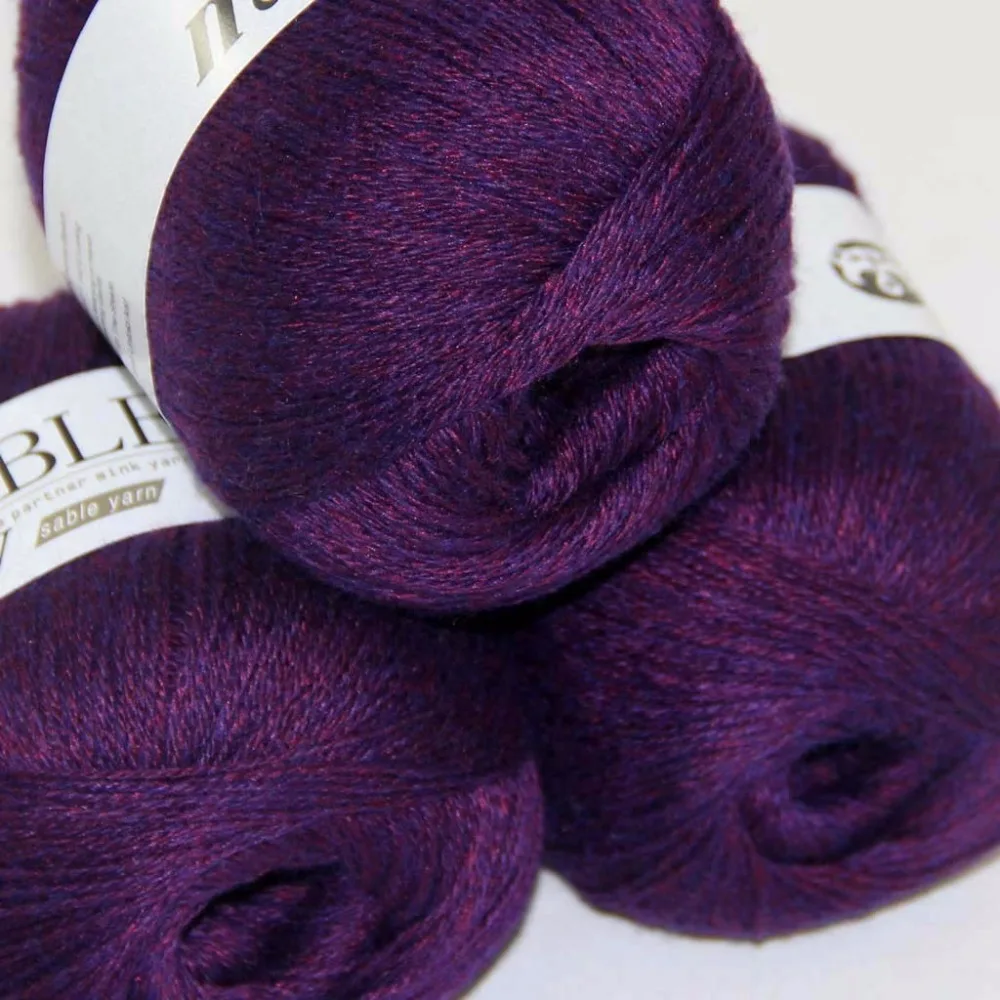 Multicolor Optional Sale Super Soft Pure Sable Cashmere Wrap Shawls Hand Knitting Wool Crochet 3X50gr 243-Yarn C2 | Дом и сад