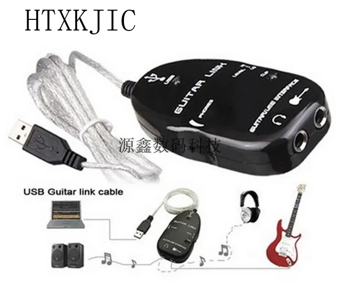 USB-кабель для подключения гитары к ПК MAC MP3 записи XP с Драйвером | Компьютеры и офис