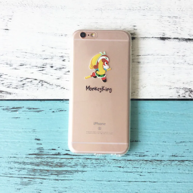 Чехол для телефона Apple IPhone 6S чехол мультфильм Сакура Супермен мягкая прозрачная