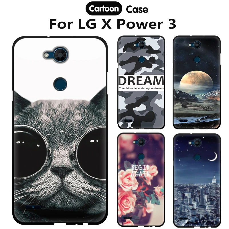 Чехол для телефона JURCHEN LG X Power 3 силиконовый чехол с милым 3d-рисунком задняя крышка
