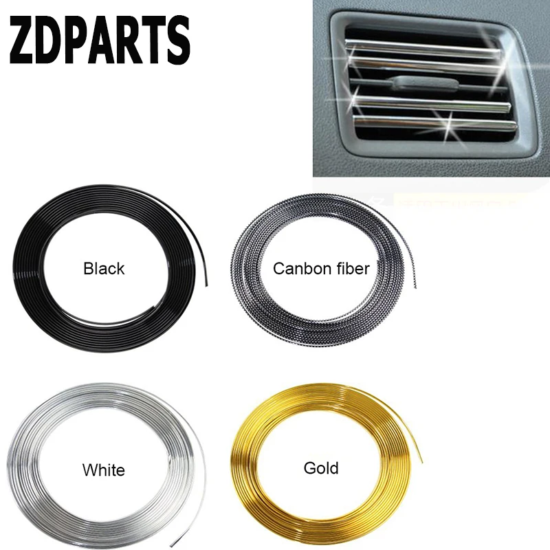 ZDPARTS 3 м для Kia Rio Ceed Hyundai Solaris Suzuki Grand Vitara Swift Alfa Romeo молдинги салона автомобиля