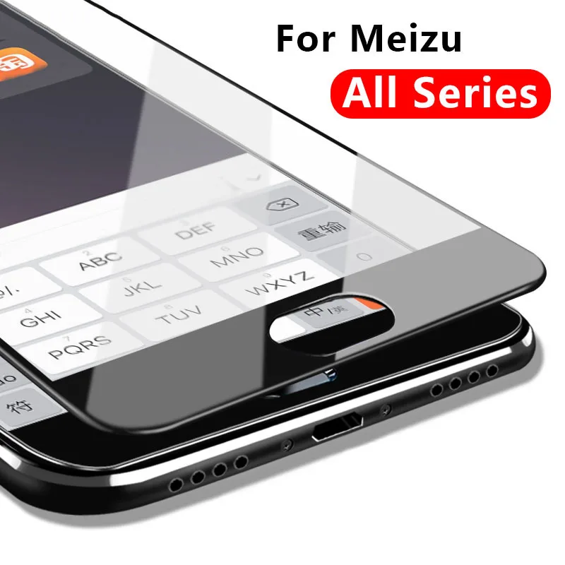 Закаленное стекло для Meizu M3 mini U10 U20 на Maisie M5 note M 3 5 MX6 Pro 6 U 10 20 защитная пленка|full