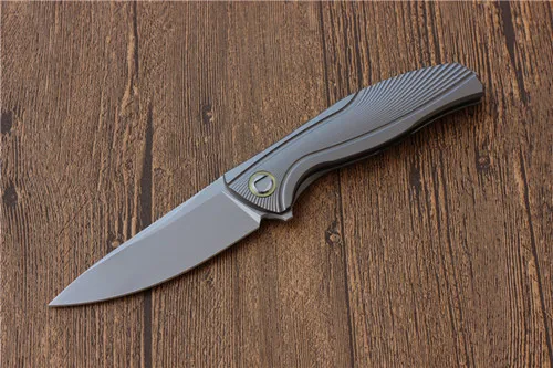 Green Thorn F7 M390 сталь складной нож 60HRC TC4 Титан ручка sharp, для кемпинга, охоты, тактический карманный складной нож выживания EDC tools ножи складные - Цвет: H