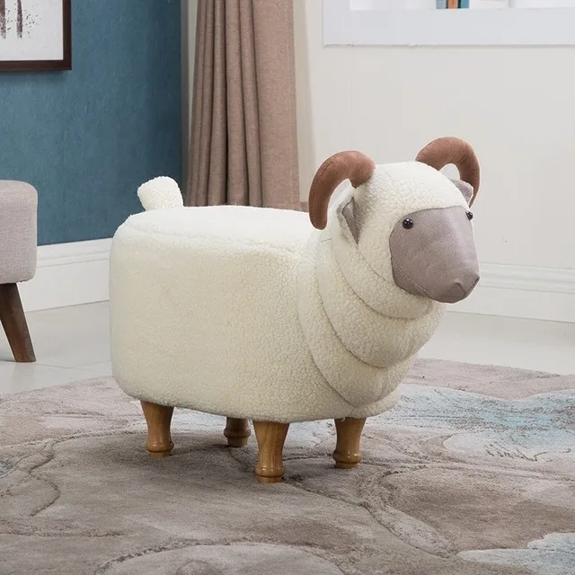 Козий диван табурет кресло-пуф ворс Османская сумка для фасоли детская игрушка