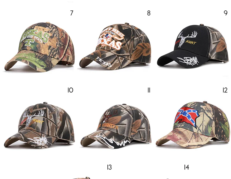 Мужская кепка s и головные уборы камуфляжная бейсболка с вышивкой s Womne Snapback Хип-Хоп Уличная Кепка Дальнобойщика шляпа папы костяная BQM-CZX31