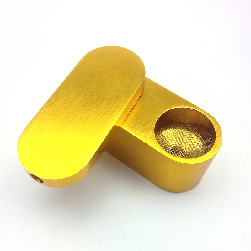 Креативная вращающаяся металлическая трубка Smok портативная курительная