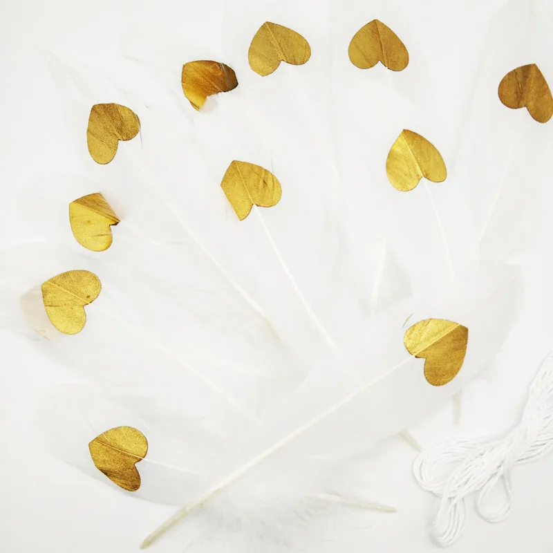 Перо Баннер розовый синий белый Шампань золотой индийский стиль украшение для