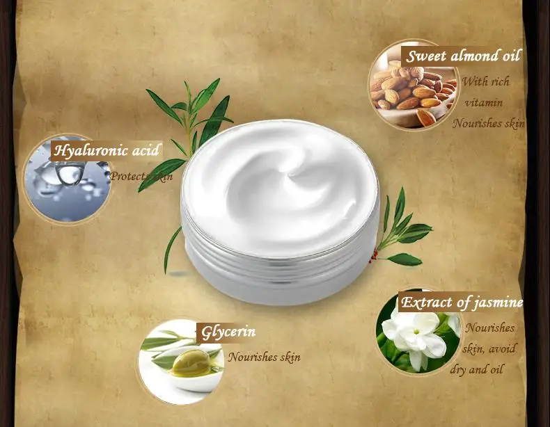 Шанхай красоты жасминовое эфирное масло увлажняют Белоснежка крем с