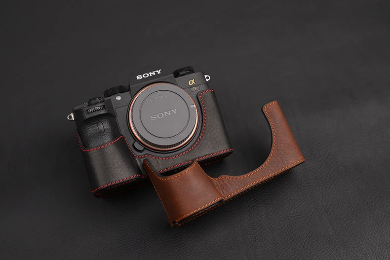 

Чехол для камеры Sony A9 A-9 A7R-M3 A7R Mark III, из натуральной кожи