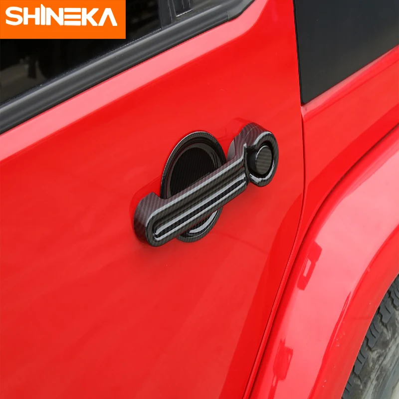 SHINEKA ABS Автомобильная внешняя дверная ручка корпус и чаша накладка декоративные