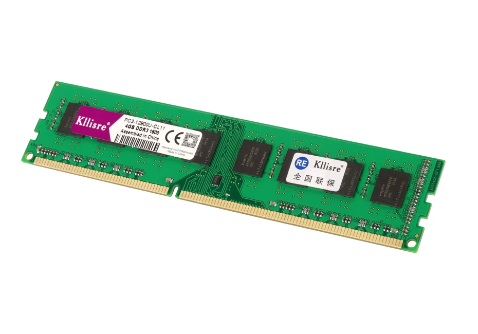 Kllisre DDR3 8 ГБ 4 ГБ памяти 1600 МГц 1333 240pin 1,5 V ОЗУ компьютера dimm 4GB 8GB