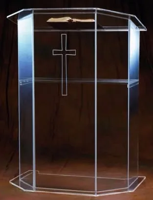Горячая акриловый Настольный Lectern/акриловый церковный Подиум/акриловый Pulpit