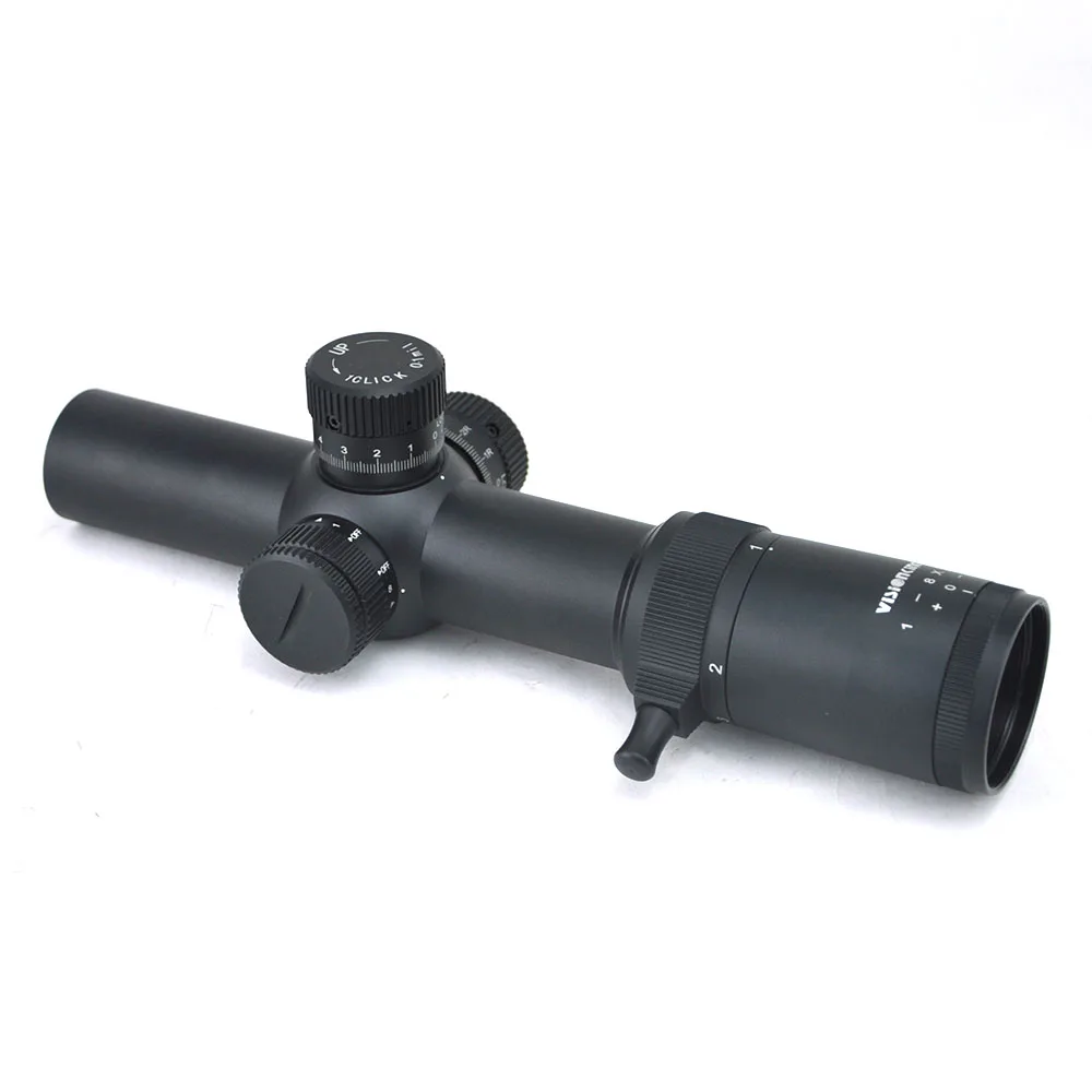 Visionking 1 8x26 FFP Riflescopes 35 мм трубка 0 мил регулировка с 11 ласточкин хвост Монтажные