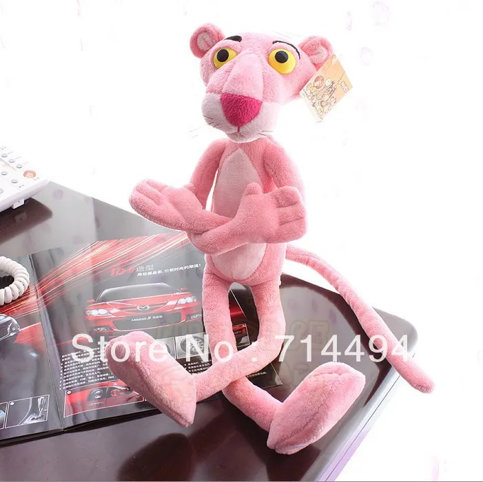 70 см 1 шт. высокое качество НИКИ подлинной розовый pinkpanther куклы плюшевые игрушки