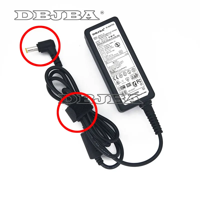 

Power Charger AC Adapter 19V 2.1A ADP-40NH D AD-4019S for SAMSUNG 40w Laptop Adapter For Samsung free shipping