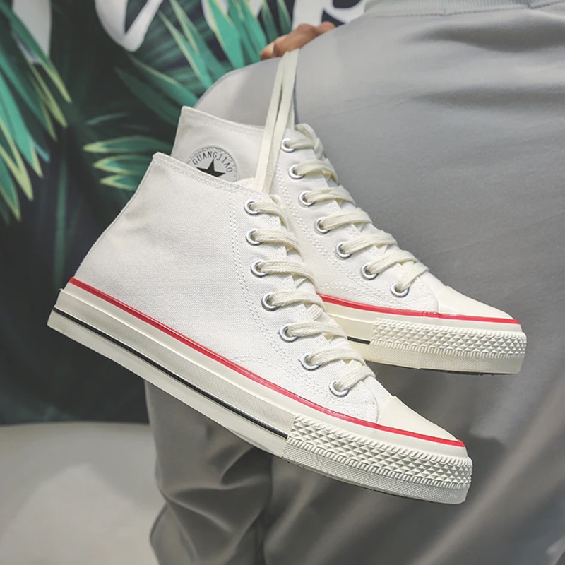2019 High Top Canvas Men Shoes Sneakers Espadrilles Spring Autumn Lace Up Casual Zapatillas Sapato Masculino | Обувь