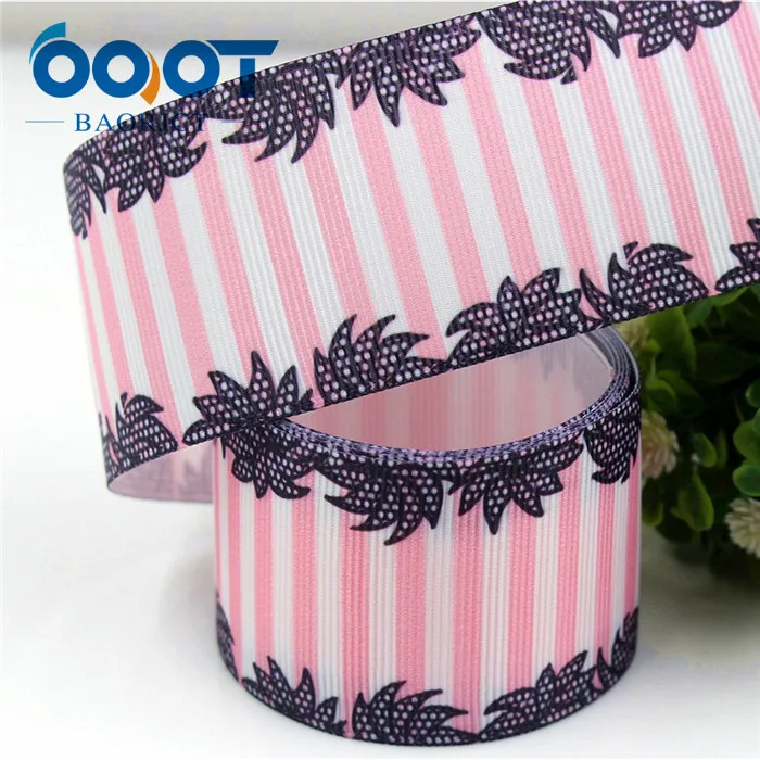 5 OOOT BAORJCT 1712011 38 мм 10 ярдов Мультяшные ленты термотрансферные печатные корсажные Свадебные аксессуары ручной работы материал - Цвет: 5