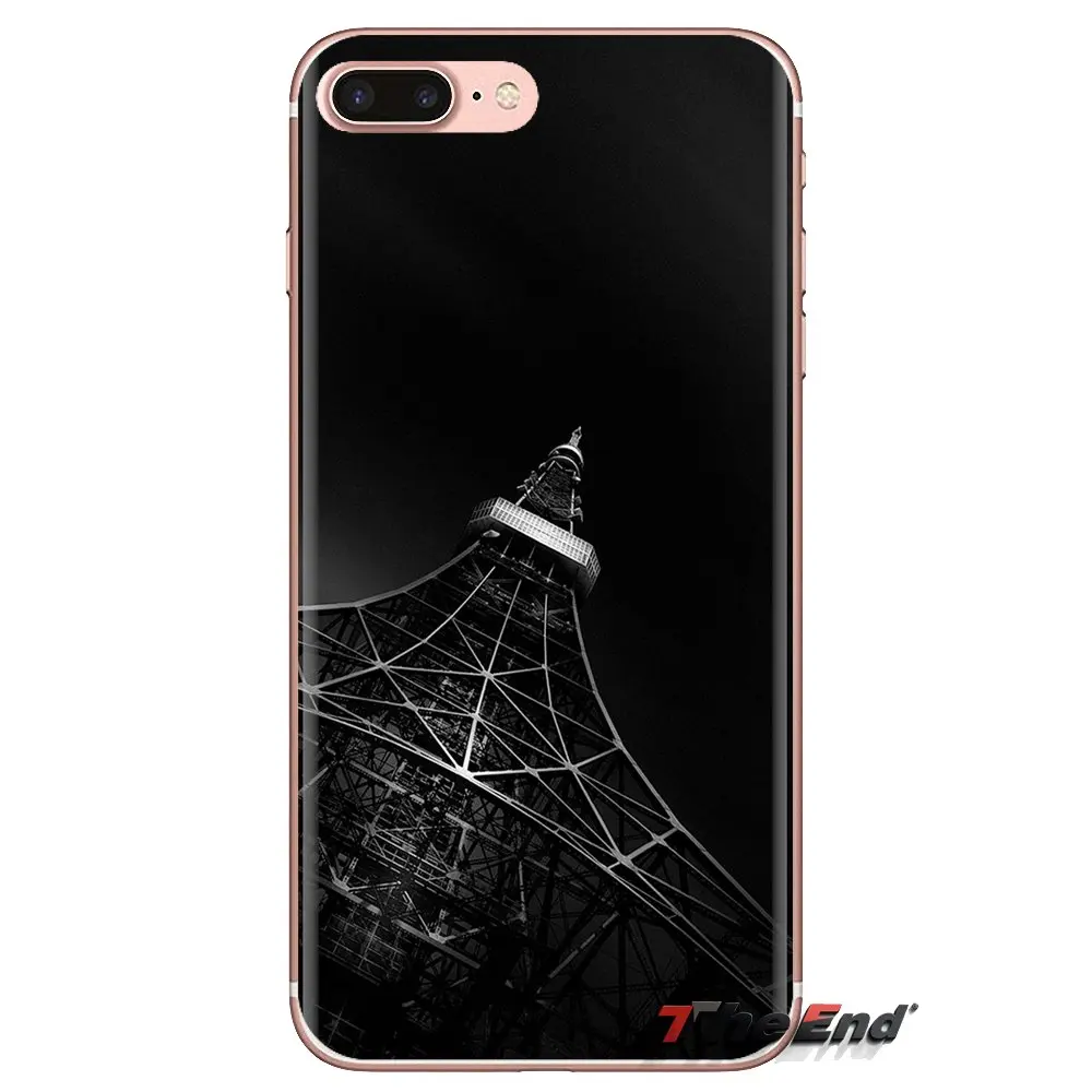 Eiffel Tower Night Bokeh Lights For Xiaomi Redmi 4A S2 Note 3 3S 4 4X 5 Plus 6 7 6A Pro Pocophone F1 TPU Transparent Shell Cover |
