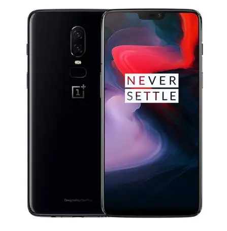 mirror black Oneplus 6, 8 ГБ, 128 ГБ, Восьмиядерный процессор Snapdragon 845, AI, двойная камера 20 Мп+ 16 МП, разблокировка лица, Android 8, смартфон, мобильный телефон - Цвет: mirror black