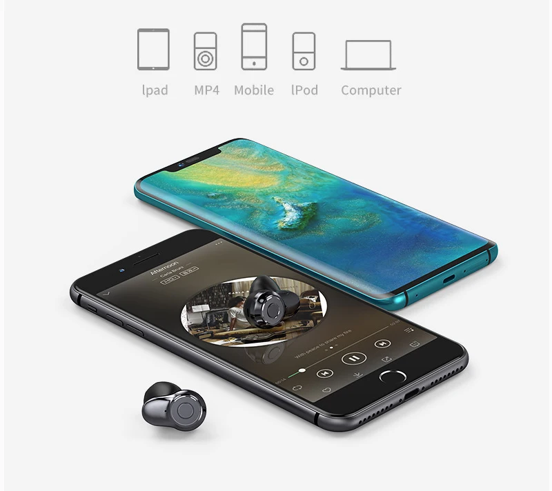 Мини TWS 5,0 Bluetooth 8D стерео наушники беспроводные наушники IPX7 водонепроницаемые наушники спортивные наушники с 3000 мАч power Bank