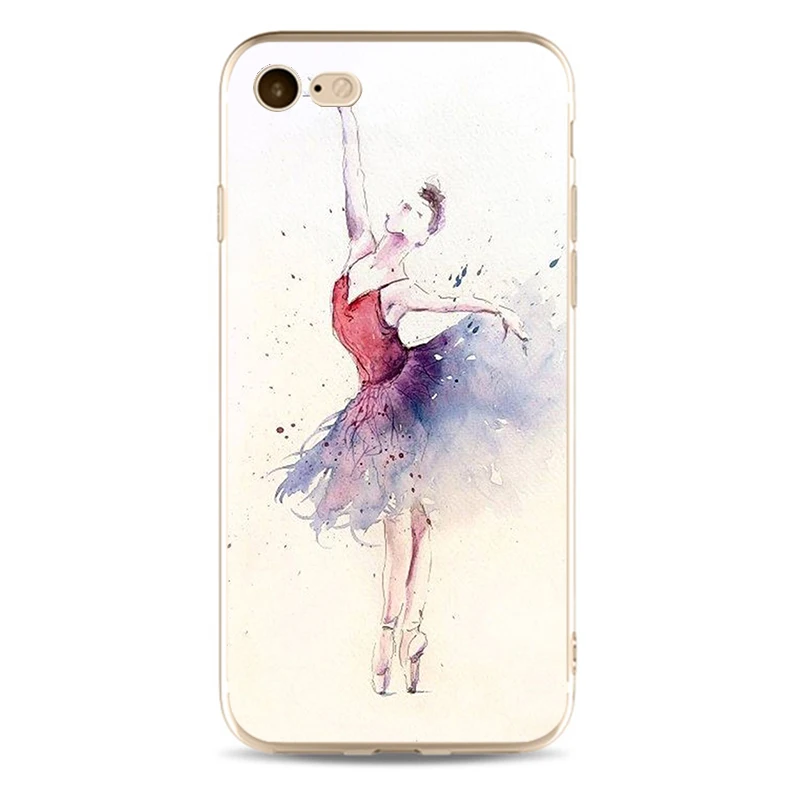 Модные туфли на высоком каблуке балерины чехол TPU 2018 для телефона iPhone 5 5C 5S SE X 6 6S plus 7 7plus 8 8plus|Бамперы| |