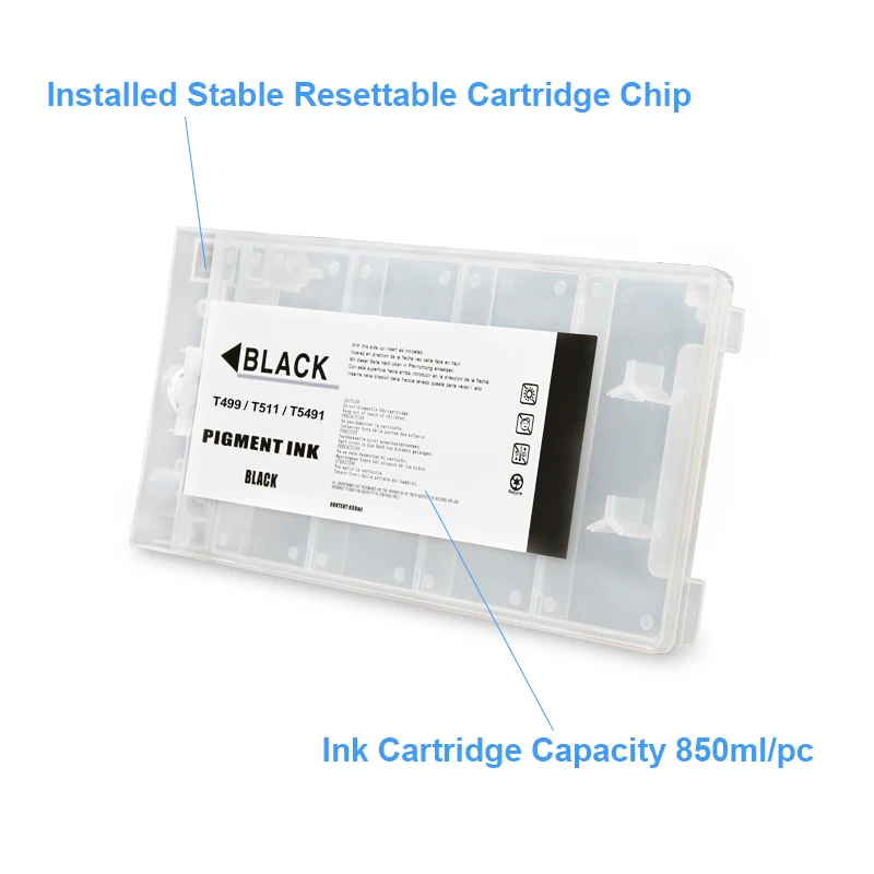 Картридж для Epson Stylus Pro 10000 10600 6 цветов/комплект|cartridge stylus|cartridge valvechips bga |