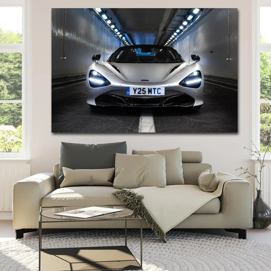 Плакаты и принты McLaren 720S Supercar настенная Картина на холсте художественная