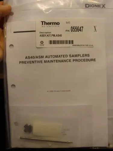 

Для автоматического пробоотборника ASM/AS40/AS-DV Diana, комплект для обслуживания, характеристики изделия № 055647