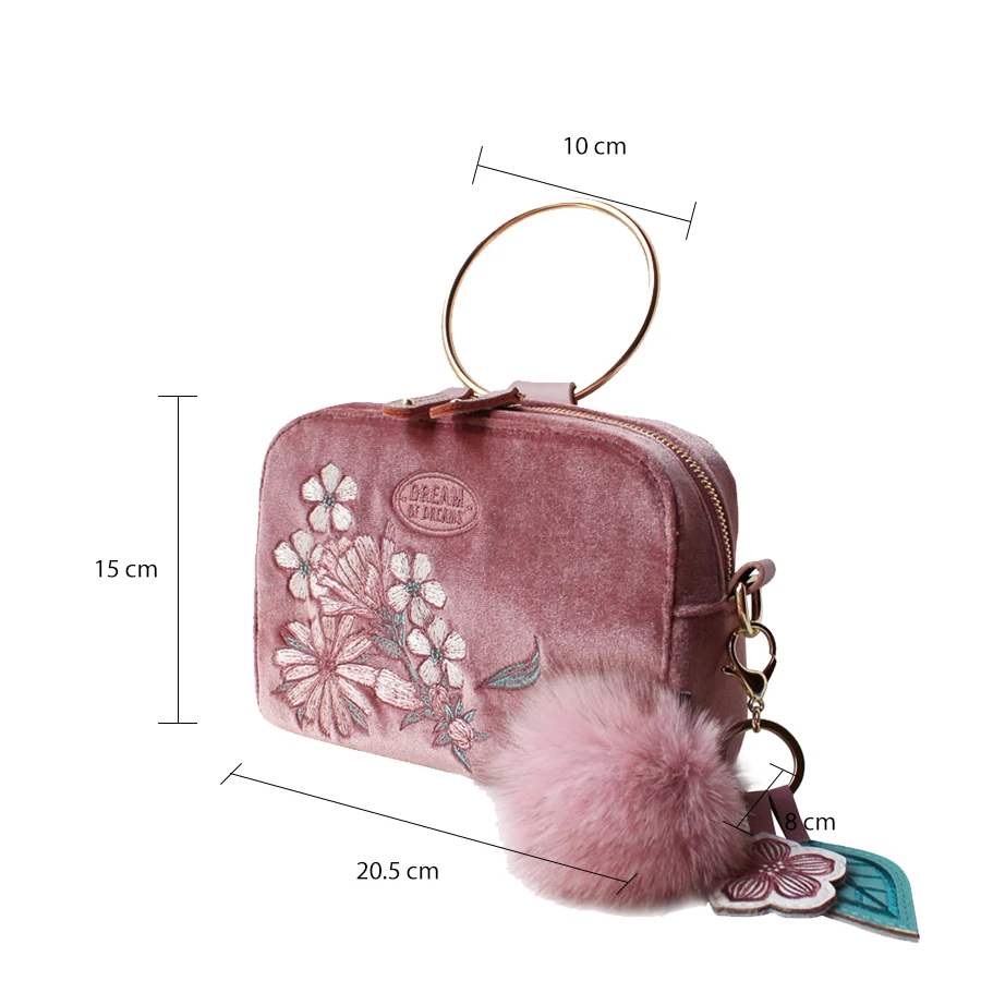 Flower Princess Fashion Women Handbags Shoulder Crossbody Bags Female Bag Ladies Hand Small Bolsos Mujer | Багаж и сумки