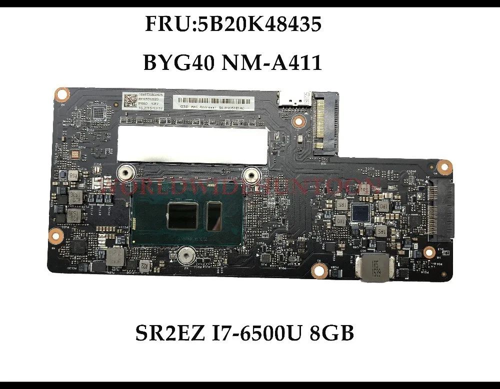 Высококачественная материнская плата BYG40 для ноутбука Lenovo YOGA 900 13ISK FRU:5B20K48435 SR2EZ NM