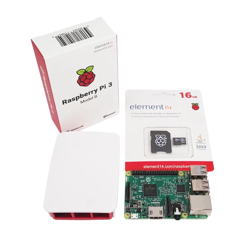 Raspberry Pi 3-го поколения Тип B стартовый комплект для NOOBS предварительная нагрузка