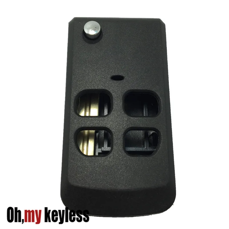 Складные ключи для kia optima флип-чехол автомобильных ключей с 4 кнопками