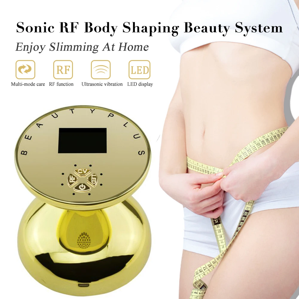

LCD Rechargeable Ultrasonic Wave RF Bio Red Photon Blue Photon Fat Burning Weight Loss Face Shaping Body Slimming Beauty Machine