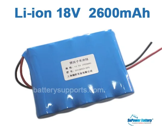SuPower 18 V 5 20 21 2600 mAh литий ионная аккумуляторная батарея макс. 2А со встроенной