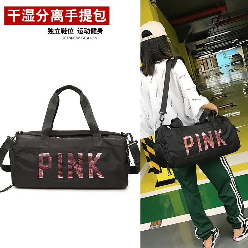 

2019 Ladies big Travel Bag Large Capacity Hand Luggage Travel Duffle Bags waterproof Women Weekend Travel Duffle Bag Handbags