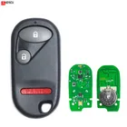 Брелок Keyecu для Honda Civic Pilot 2003 2004 2005, пульт дистанционного управления, 433 МГц, NHVWB1U523, NHVWB1U521