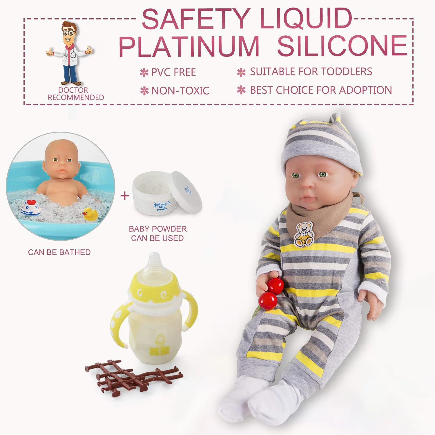 IVITA WG1503 41 см 2 кг силиконовые куклы Reborn Baby реалистичные мягкие тела Игрушки для девочек Juguetes для динка семьи старше 3 лет дети