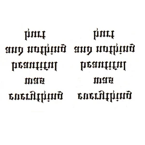 Все было красиво и ничего не повредит английским буквам, водостойкие временные тату-наклейки, искусственные татуировки
