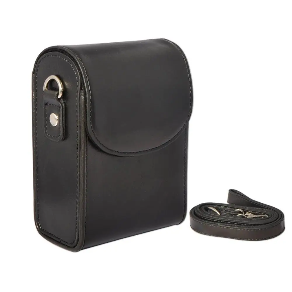 Black Кожаный чехол для камеры Canon Powershot G9x II G7x Mark II III SX740 SX730 SX720 SX710 SX700 SX620 SX610 SX600 HS - Цвет: Black