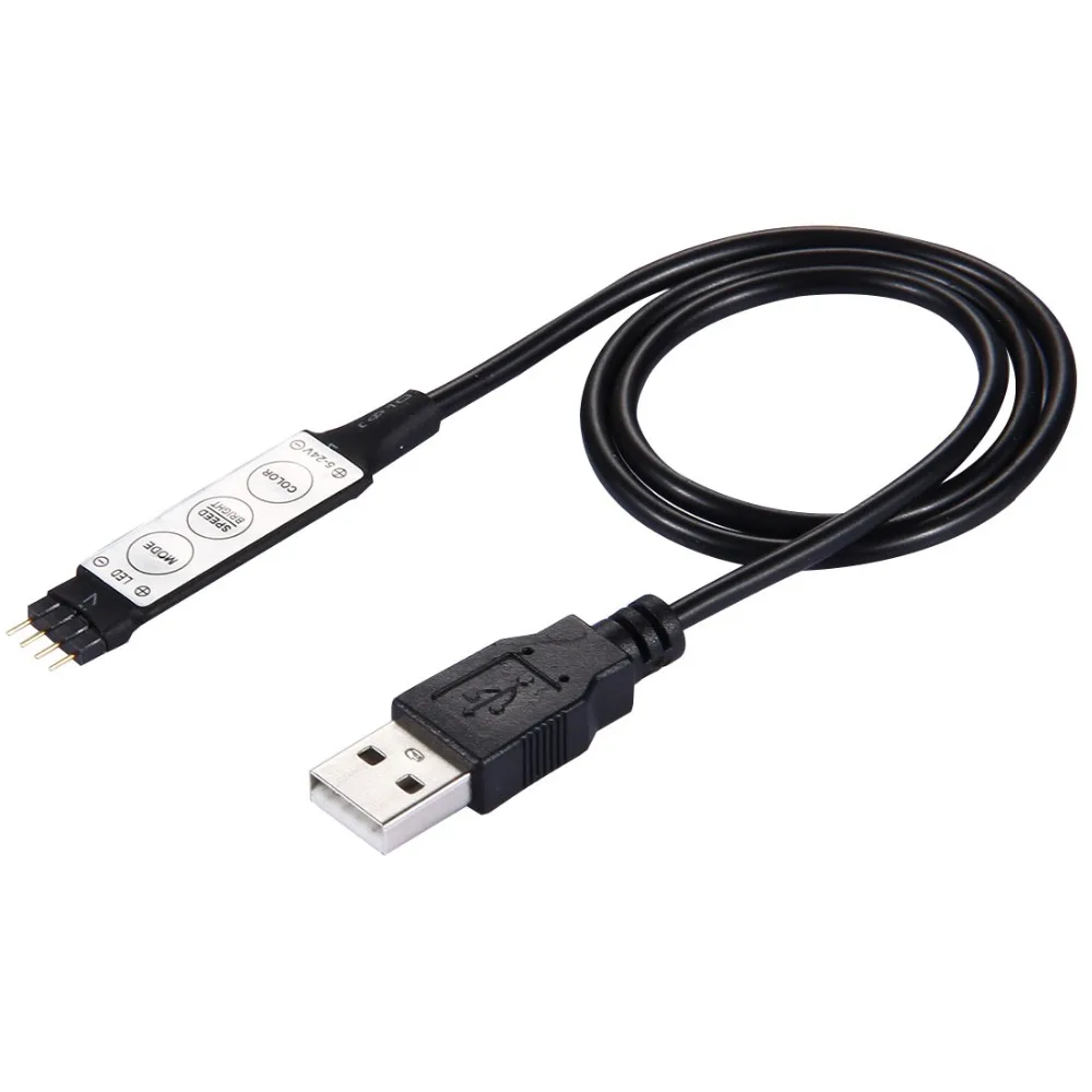 24 Вт 60leds SMD 3528 USB ТВ голые черные доска rgb дюралайта Длина: 5 м DC В | Лампы и освещение