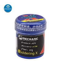 mechanic lead free solder flux paste low temperature 148 degrees soldering tin cream for iphone xxsxrxs max motherboard flux