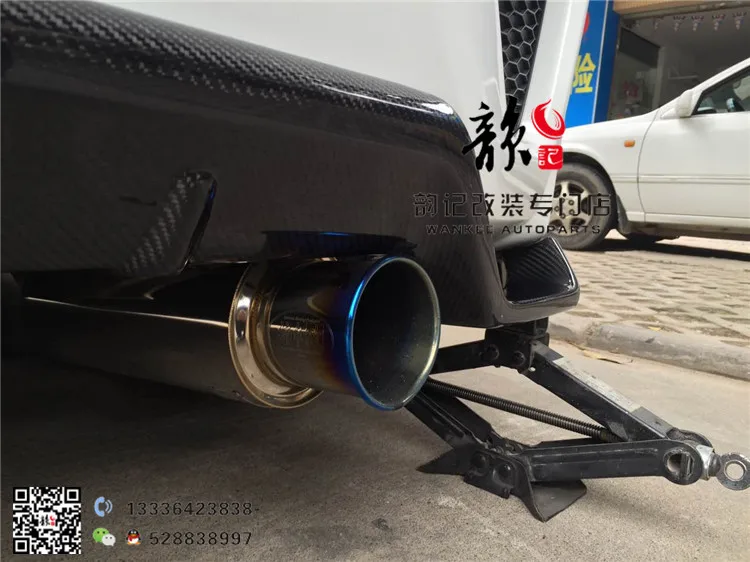 Подходит для HONDA Fit 14 17 GK5 FIT3 SEEKER RS из углеродного волокна или FPR спойлер|spoiler carbon
