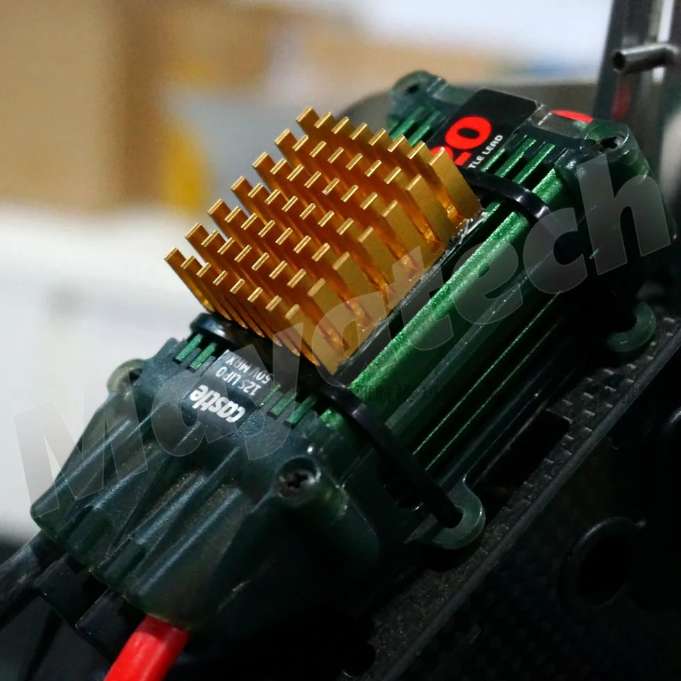 Радиатор из алюминиевого сплава с ультратонкой наклейкой 3 м охлаждение ESC модели