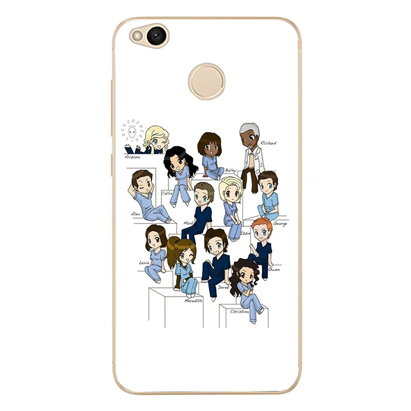 Чехол для телефона из ТПУ с изображением анатомии You Are My Person Greys redmi 4A 4X 5 5a 5Plus note 4
