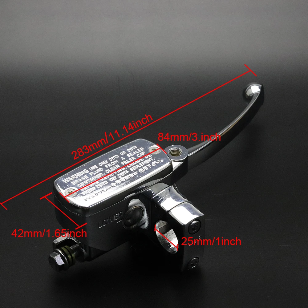 1 &quotсцепные главный цилиндр рычаг для Kawasaki VN Honda VTX1300 CMX250 VTX1800 VT750 Shadow Yamaha XV19 XVS11 XVS1300