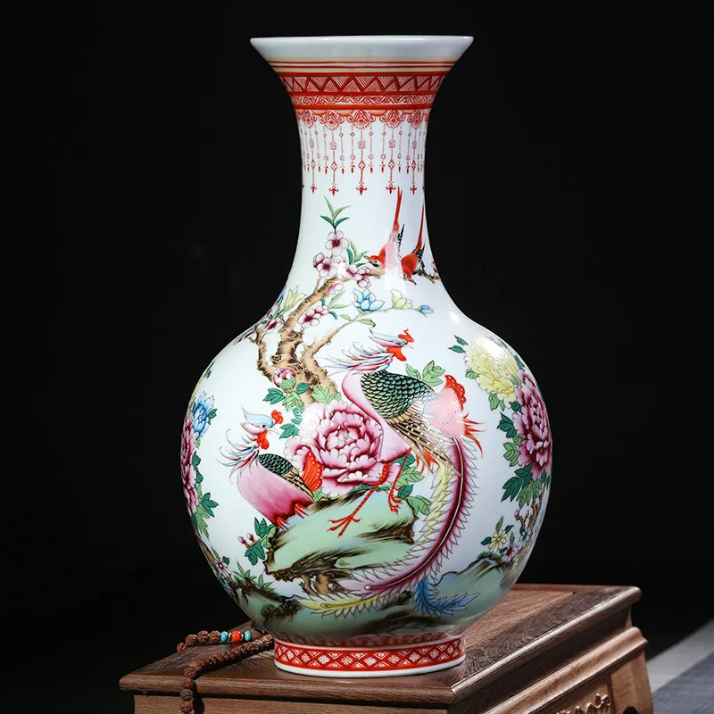 Цзиндэчжэнь керамический мастер ручная роспись Феникс изящная фарфоровая