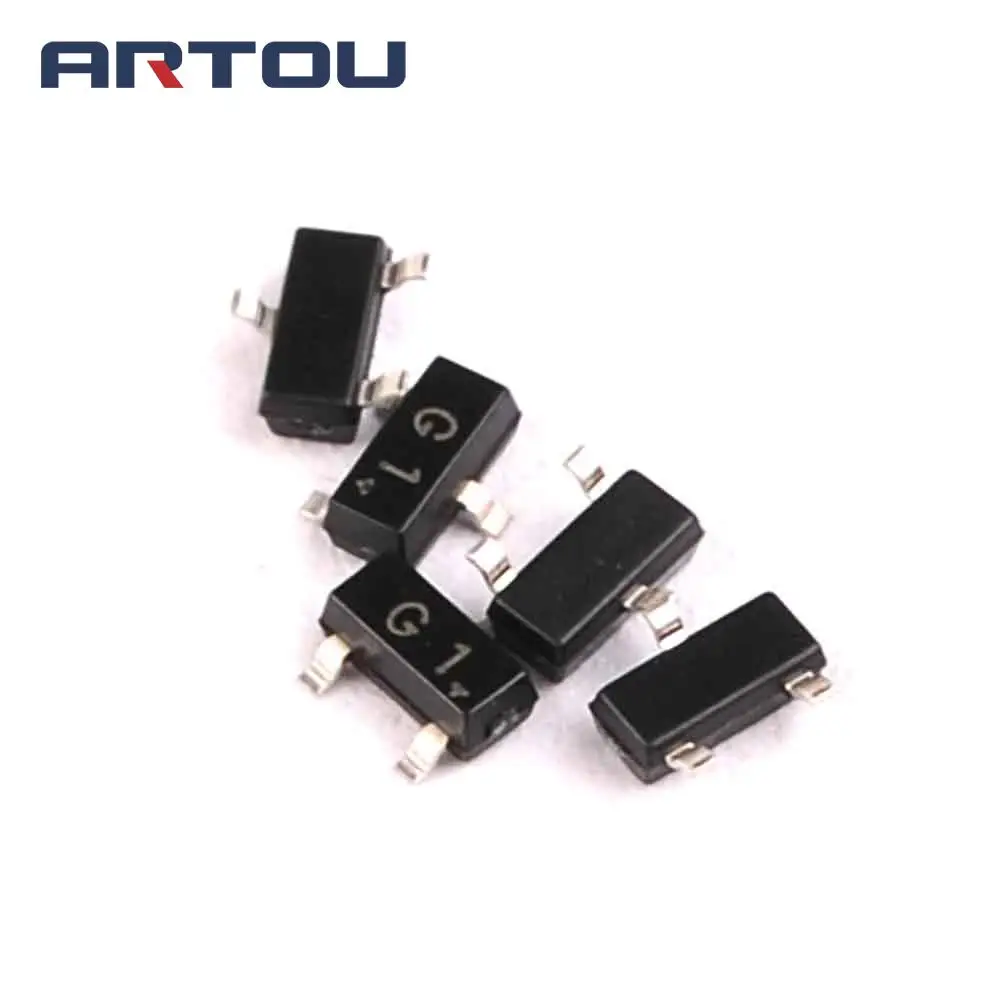 200 шт. транзисторы MMBT5551 + MMBT5401 100 SOT 23 MMBT5551LT1 2N5551 MMBT5401LT1 2N5401 NPN PNP|pnp transistor|npn pnp transistornpn |