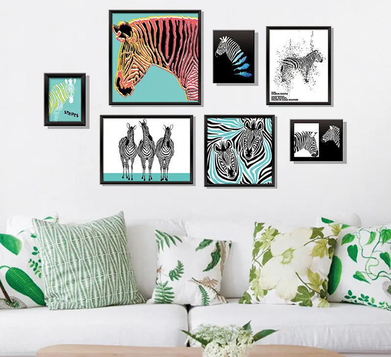 2018 новые животные в скандинавском стиле украшения дома настенные наклейки для