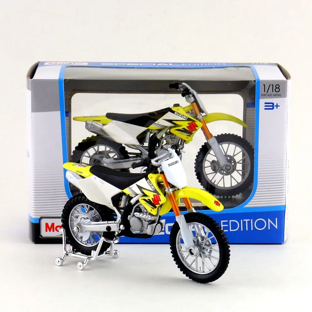 Maisto/Масштаб 1:18/модель мотоцикла под давлением/модель Suzuki RM Z250 Supercross/Изящный